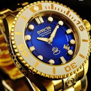 INVICTA 18K GOLD 47MM GRAND DIVER! BARGAIN!!